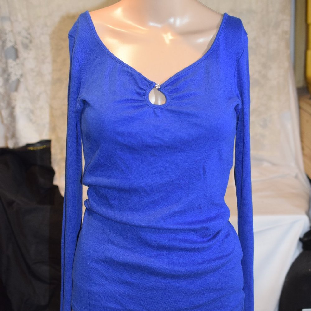 Blue Express Long Sleeve Shirt